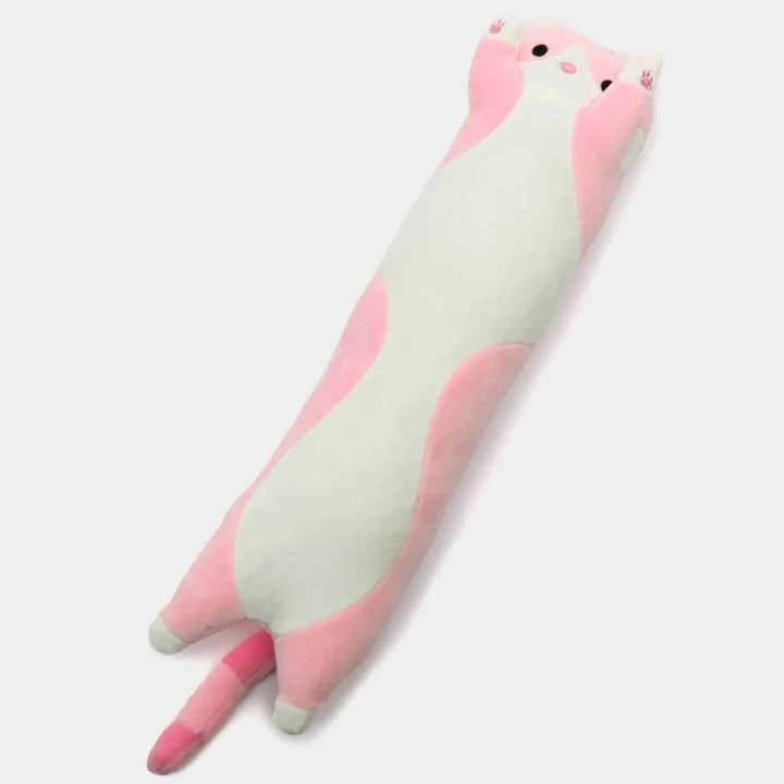 Мягкая игрушка Кот Батон 50 см Розовый