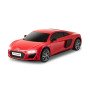 Машинка на радиоуправлении Audi R8 Coupe V10 Красная размер 1:24 (18.5x8.4x5.5см)