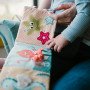 М'яка сенсорна книга бортик в ліжечко для новонароджених