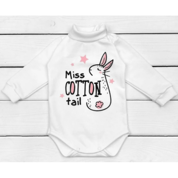 Боди гольф теплое (футер) Miss Cotton на девочку