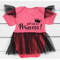 Боді сукня для дівчинки з фатином Princess