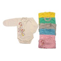 Летние боди с длинным рукавом 62 68 74 размера (открытые ручки)