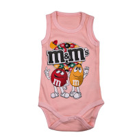 Боди майка Розовый "M&M’s" для девочек