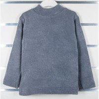 Вязаный серый гольф 92 размера