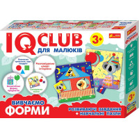 IQ-club для малышей. Учебные пазлы. Изучаем формы