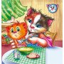 Дитяча книга про еду "Їмо із задоволенням" (українською мовою)