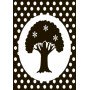 Контрастная книжка "Лапотунечка" для малышей
