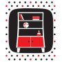 Контрастная книжка "Потягуньки" для малышей