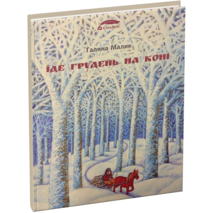 Книга "Їде грудень на коні" для детей 3-4-5-6 лет