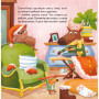 Різдвяна метушня -  картонная книга с окошками для малышей 3-4-5-6 лет