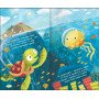 Дитяча книга про море "Нижче і нижче та нижче в морі". З віконцями (українською мовою)