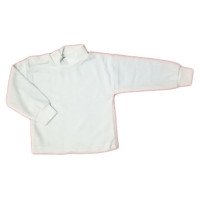 Детские белые гольфы из тонкой ткани из кулира Размеры 86