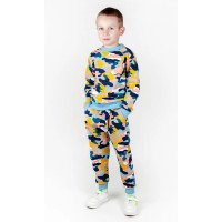 Детский спортивный костюм камуфляжный на мальчика 2-3-4-5-6-7-8-9 лет