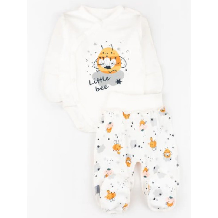Комплект (боді + повзунки) Little Bee у пологовий будинок для новонароджених 