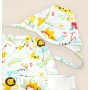 Набор в роддом (чепчик, распашонка с ползунками) для новорожденного