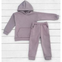 Флисовый костюм фиолетовый на девочку 2-3-4-5-6-7 лет