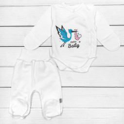 Комплект до пологового будинку з начосом Hello Baby