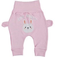 Штанишки Cute Rabbit Розовые 80 размер на девочку до года