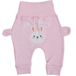 Штанишки Cute Rabbit Розовые 80 размер на девочку до года