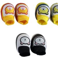 Трикотажные пинетки Akyuz bebe (Турция) для новорожденных