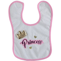 Непромокаемый слюнявчик Princess Babytone для девочек