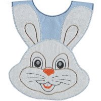 Слюнявчик для малюків Babytone Зайчик для хлопчиків