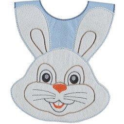 Слюнявчик для малышей Babytone Зайчик для мальчиков