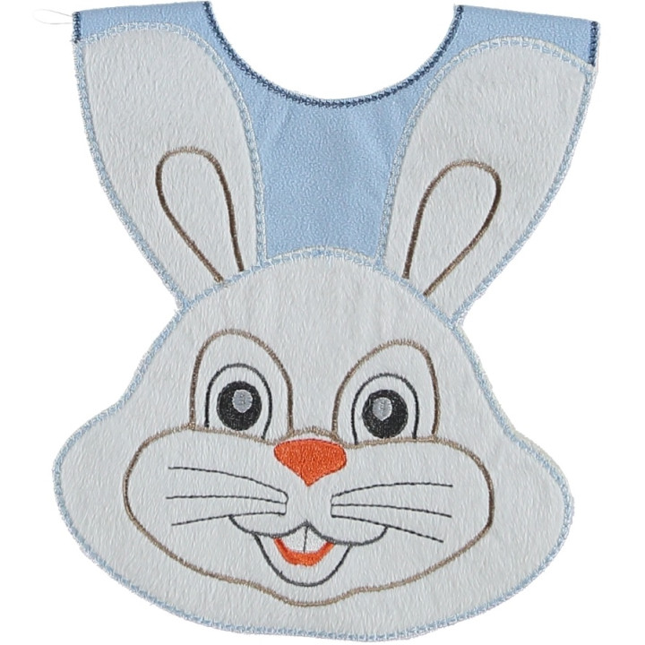 Слюнявчик для малюків Babytone Зайчик для хлопчиків