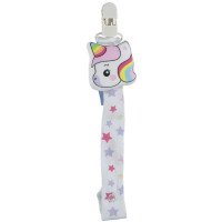 Держатель для пустышки Babytone Единорожек для девочек