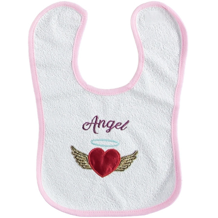 Непромокаемый слюнявчик детский Angel Babytone для девочек