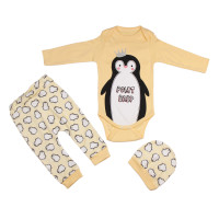Комплект одягу Baby Point Жовтий 74 для малюків