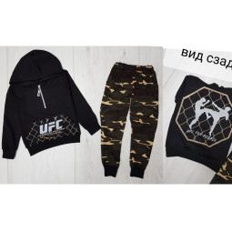 Спортивный костюм для мальчика UFC Камуфляж Двунитка, 98 104 размер на 2 3 4 года