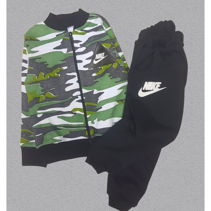 Теплий камуфляжний дитячий костюм Nike 116 розміри на хлопчика 5-6 років