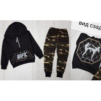 Спортивный костюм для мальчика UFC Камуфляж Двунитка, 98 104 размер на 2 3 4 года