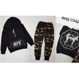Спортивный костюм для мальчика UFC Камуфляж Двунитка, 98 104 размер на 2 3 4 года