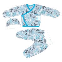 Комплекты одежды из тонкой ткани кулир для новорожденных в роддом For babies only