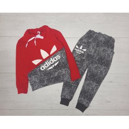 Спортивный костюм Adidas Двунитка 110 размер для девочек