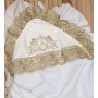 Летняя белая крыжма 90*90 см