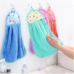 Махровые маленькие кухонные полотенца фартук для рук 30*50 см