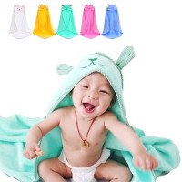 Махрові рушники дитячі з капюшоном "Мишка" Розмір 85 * 85 см