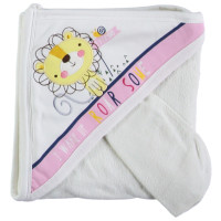 Детское полотенце махровое Baby Line Уголок 80*85 см
