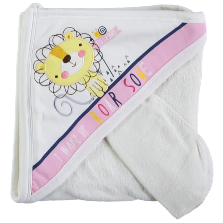 Детское полотенце махровое Baby Line Уголок 80*85 см