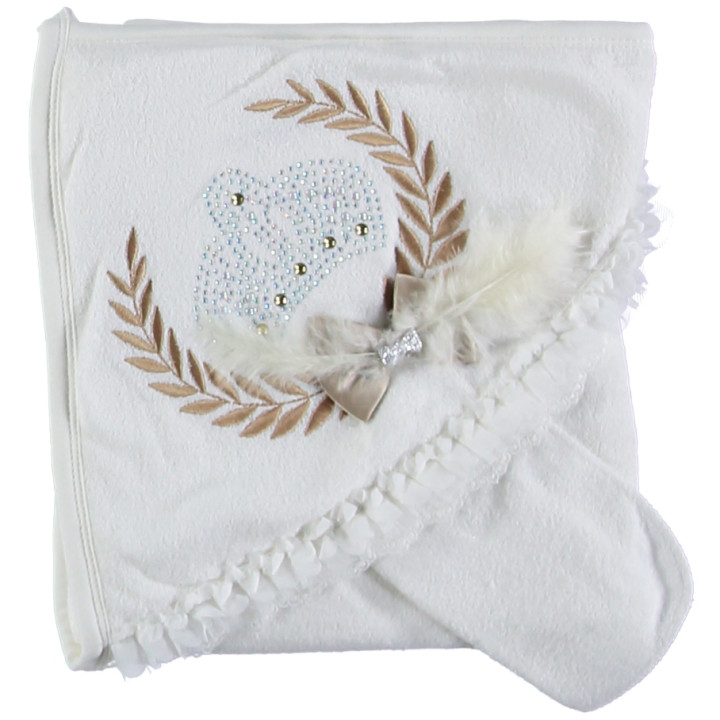 Детское красивое полотенце махровое Baby Line 80*85 см Уголок 