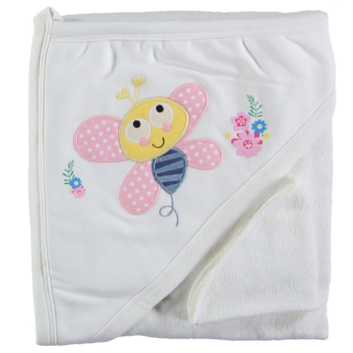 Рушник куточок для новонароджених дівчаток Baby Line 80 * 85 см