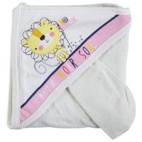 Детское полотенце махровое Baby Line Уголок 80*85 см