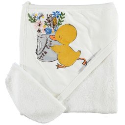 Рушник Baby Line Курча 80 * 85 см Куточок Махровий Дитячий