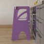 Башня помощник Монтессори складная ChildWood - Tower Фиолетовый + белый