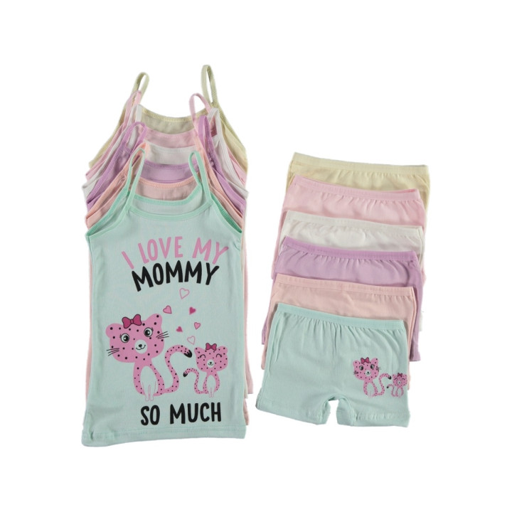 Комплект нижньої білизни A.D.N Love My MOMMY 92 104 116 128 140 розмір на дівчинку