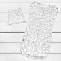 Пеленка кокон на молнии 3-6 месяцев с шапочкой