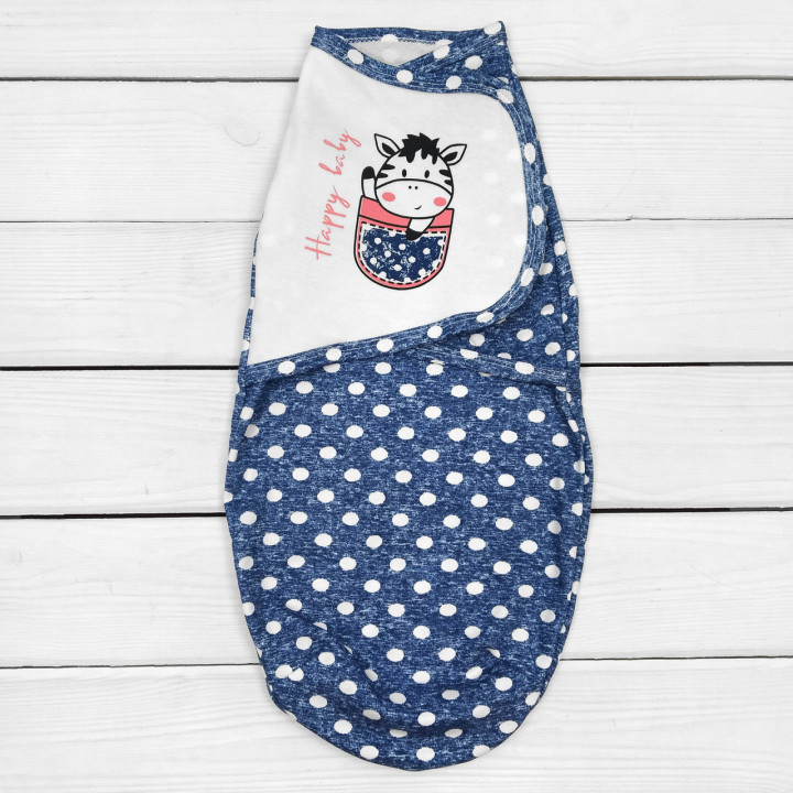 Пелюшка кокон на липучці Happy Baby для новонароджених